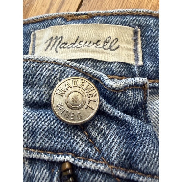 Madewell Jeans Women's Size 26 High Rise Slim BoyJean Denim Classic Straight - Picture 4 of 10
